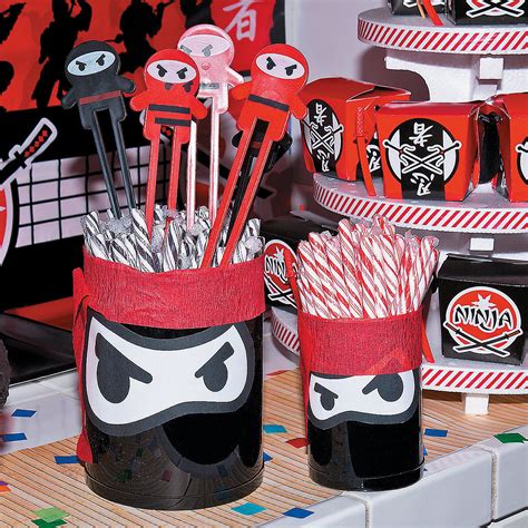 ninja birthday supplies|More.